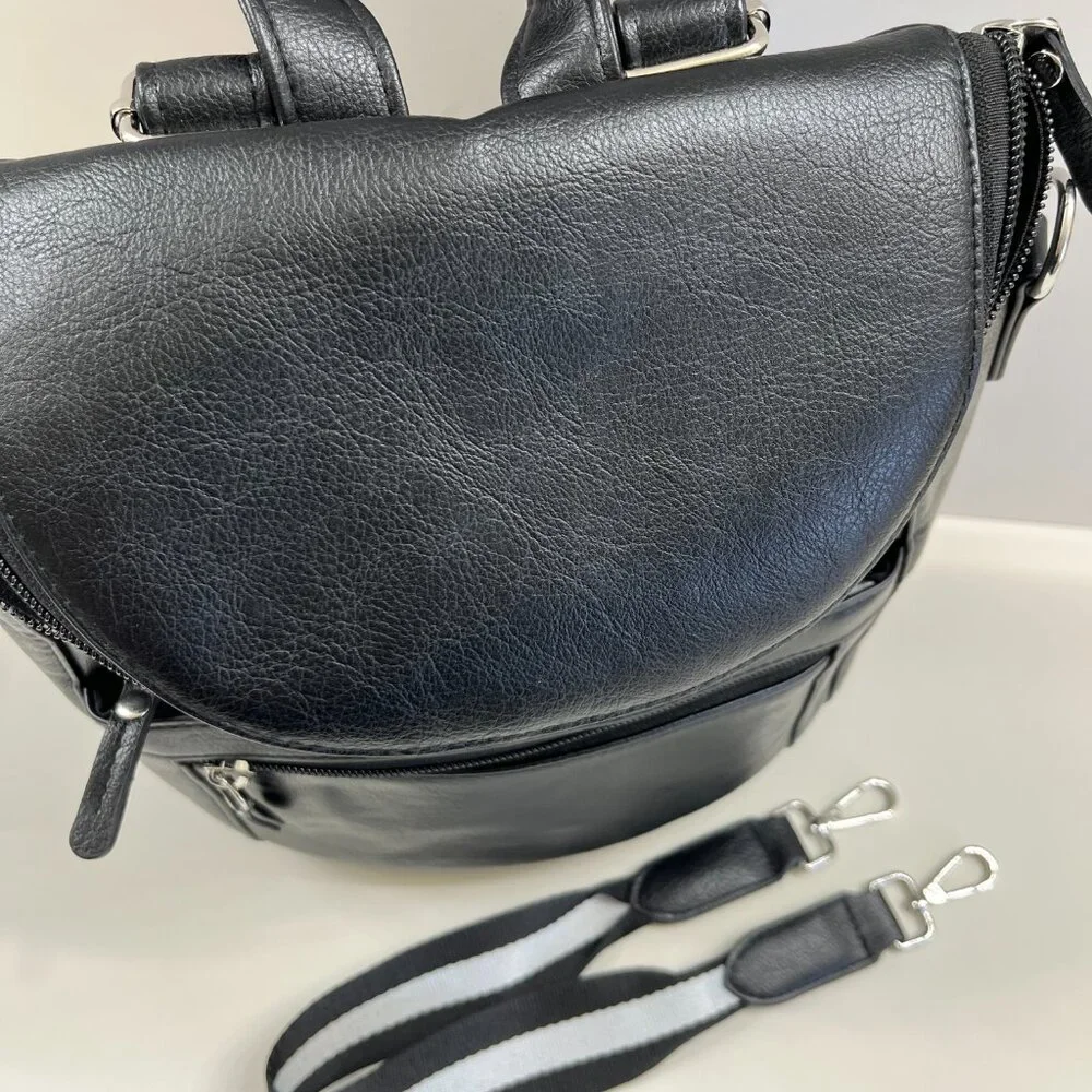 Nollia Mini Backpack Shoulder Bag Combo - Black - NWOT